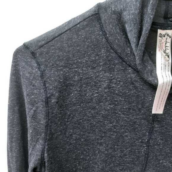 Free People blue Essential Lightweight Turtleneck Top - Picture 4 of 7